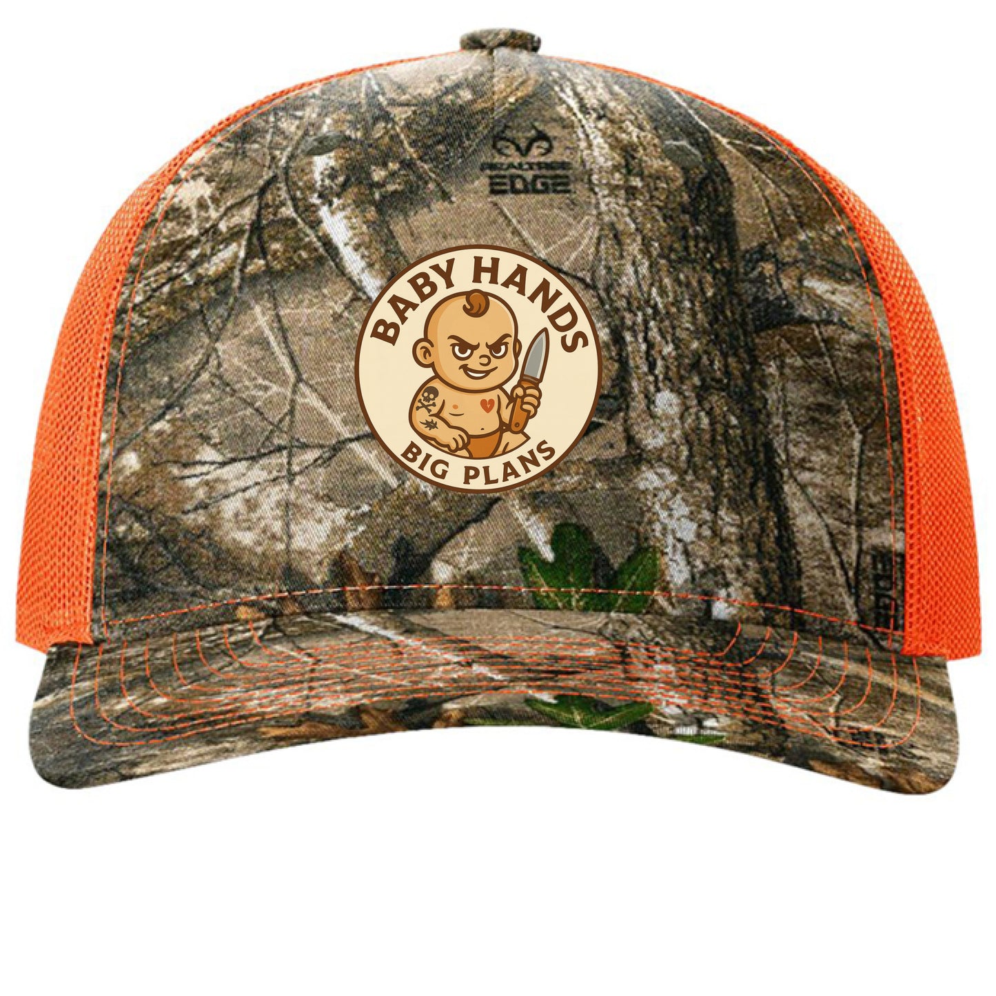 Realtree Edge/ Neon Orange - FRONT