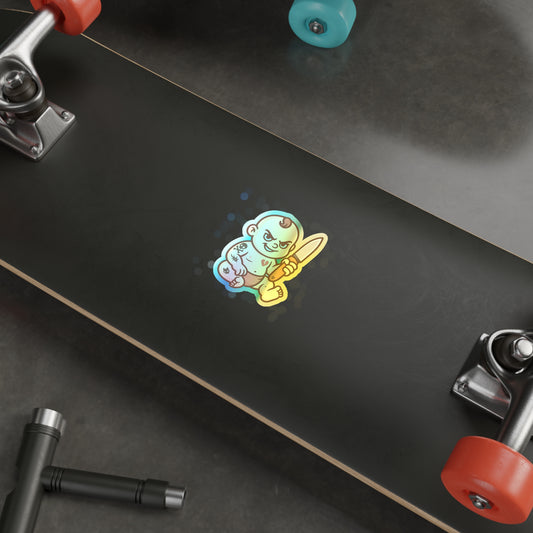 Holographic Sinister Baby Stickers