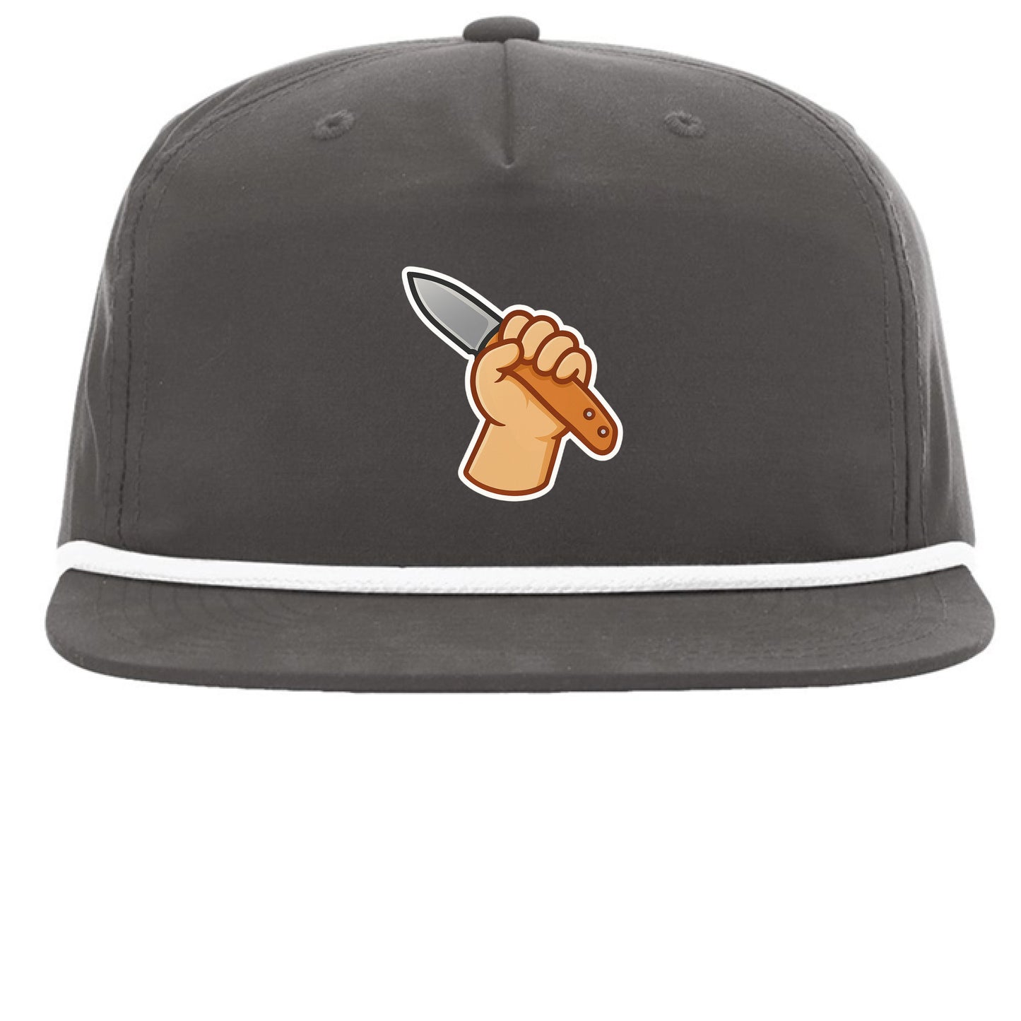 Charcoal/ White - FRONT