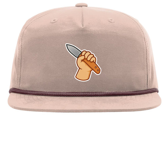 Pale Peach/ Maroon - FRONT