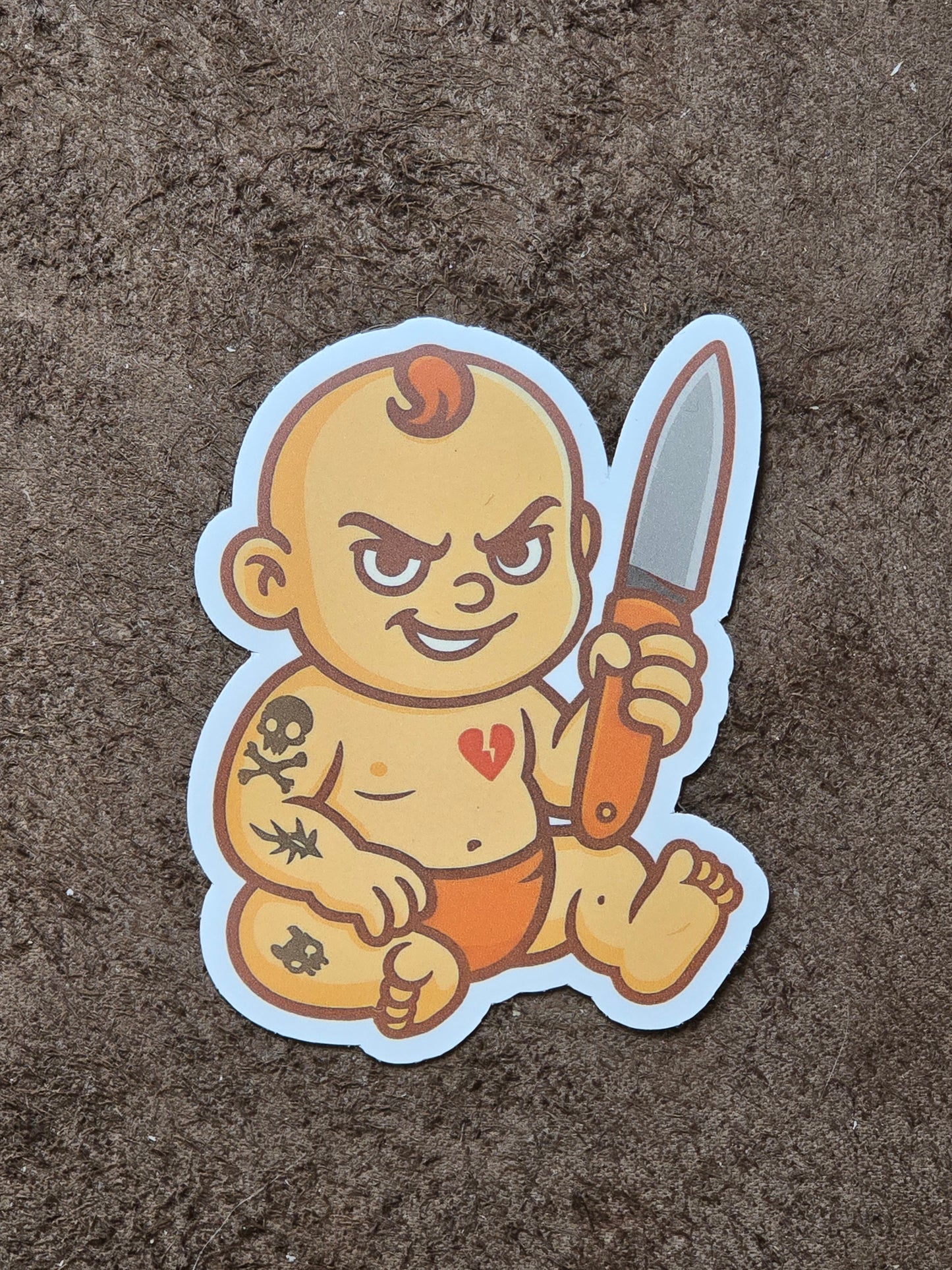 Sinister Baby Sticker